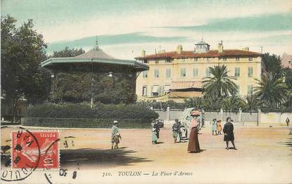 / CPA FRANCE 83 "Toulon, la place d'Armes"
