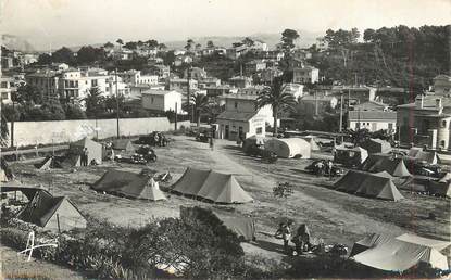 / CPSM FRANCE 83 "Sanary Sur Mer, port Issol, le camping"