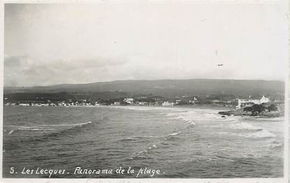 / CARTE PHOTO FRANCE 83 "Les Lecques, panorama de la plage"