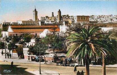 CPSM TUNISIE "Sousse, Place Pichon"