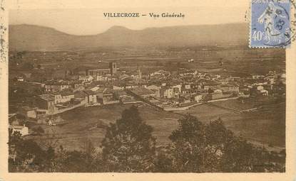 / CPA FRANCE 83 "Villecroze, vue générale"