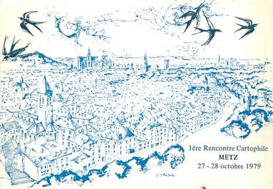 / CPSM FRANCE 57 "Metz, 1ère rencontre cartophile 1979"