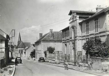 / CPSM FRANCE 58 "Alligny Cosne, l'école"