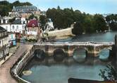 56 Morbihan / CPSM FRANCE 56 "Auray Saint Goustan, vue générale du Loch et du vieux pont"