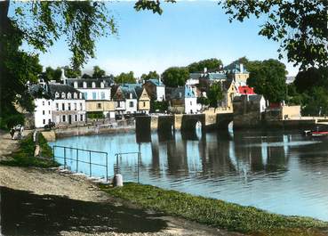 / CPSM FRANCE 56 "Auray Saint Goustan, Bord du Loch"