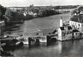 56 Morbihan / CPSM FRANCE 56 "Auray Saint Goustan, le vieux pont"