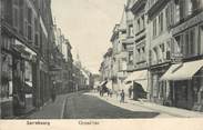 57 Moselle / CPA FRANCE 57 "Sarrebourg, grande rue"