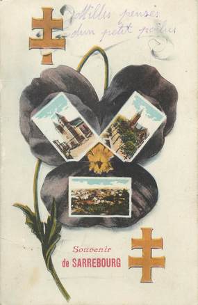 / CPA FRANCE 57 "Souvenir de Sarrebourg"