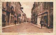 38 Isere / CPA FRANCE 38 "Bourgoin, rue Nationale"