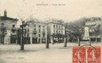 / CPA FRANCE 38  "Bourgoin, place Carnot"