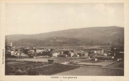 / CPA FRANCE 13 "Cuges,  vue générale"