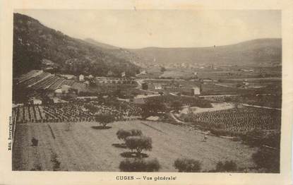 / CPA FRANCE 13 " Cuges, vue générale"