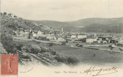 / CPA FRANCE 13 " Cuges, vue générale "