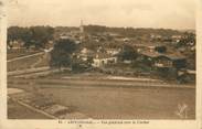 33 Gironde / CPA FRANCE 33 "Arès, vue générale vers le clocher"