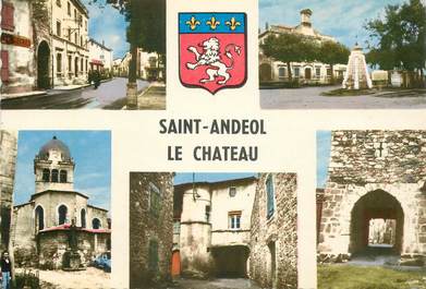 CPSM FRANCE 69 "Saint Andeol le chateau"