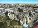 49 Maine Et Loire / CPSM FRANCE 49 "Doué La Fontaine, les ruines de l'abbaye Saint Denis"