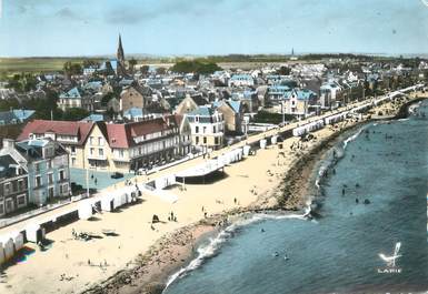 / CPSM FRANCE 14 "Saint Aubin sur Mer, vue panoramique"