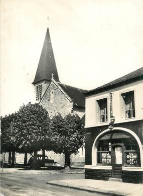 / CPSM FRANCE 14 "Saint Germain de Crioult, place de l'église"