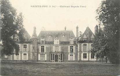 / CPA FRANCE 76 "Sainte Foy, château"