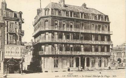 / CPA FRANCE 76 "Le Tréport, le grand hôtel de la plage"