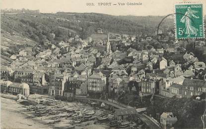 / CPA FRANCE 76 "Yport, vue générale"