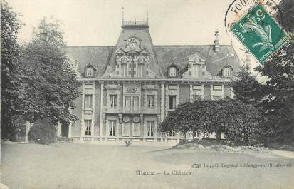 / CPA FRANCE 76 "Rieux, le château"