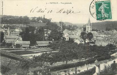 / CPSM FRANCE 76 "Pavilly, vue générale"