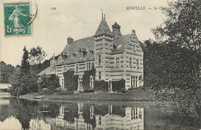 / CPA FRANCE 76 "Mirville, le château"