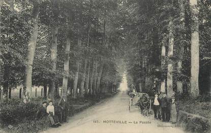 / CPA FRANCE 76 "Motteville, la passée"