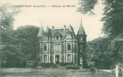 / CPA FRANCE 76 "Goderville, château de Bel Air"