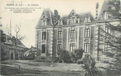 / CPA FRANCE 76 "Bures, le château "