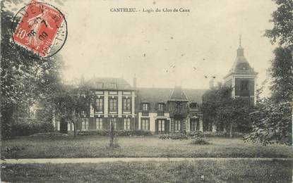 / CPA FRANCE 76 "Canteleu, logis du clos de Caux"