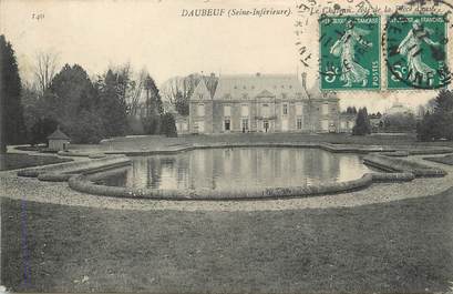 / CPA FRANCE 76 "Daubeuf, le château"
