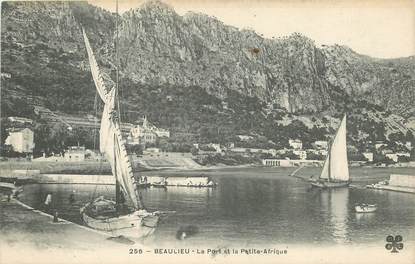 CPA FRANCE 06 "Beaulieu sur Mer,   le port"