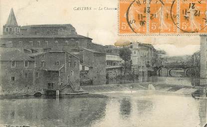 CPA FRANCE 81 "Castres,  la Chaussée"