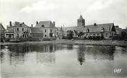 76 Seine Maritime / CPSM FRANCE 76 "Sotteville sur Mer, l'église et l'étang"