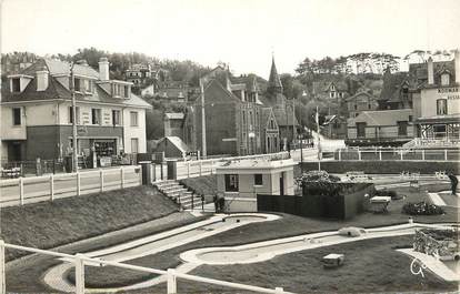 / CPSM FRANCE 76 "Pourville, le centre"