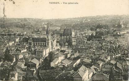 CPA FRANCE 38 "Voiron, vue générale"