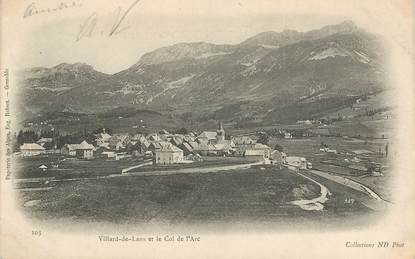 CPA FRANCE 38 "Villard de Lans et le Col de l'Arc"