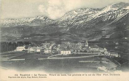 CPA FRANCE 38 "Villard de Lans, vue  générale"