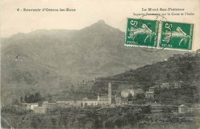 / CPA FRANCE 20 "Corse, Souvenir d'Orezza les Eaux"