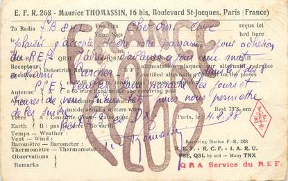 / CPA FRANCE 75014 "Paris, Maurice Thomassin"