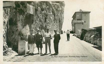 CPA FRANCE 06 "Menton,  Pont Saint Louis"