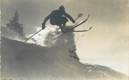 / CARTE PHOTO FRANCE 74 "Megève" / SKI