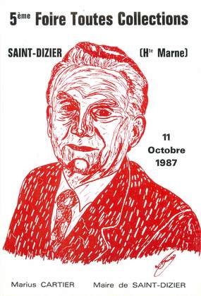 / CPSM FRANCE 52 "Saint Dizier, (ème foire toutes collections 1987"