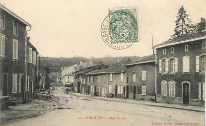 / CPA FRANCE 54 "Longuyon, rue Carnot "