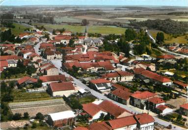 / CPSM FRANCE 55 "Beauzée sur Aire, vue générale aérienne"