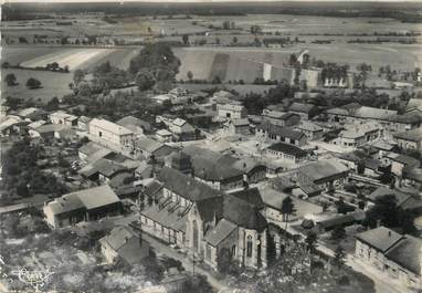 / CPSM FRANCE 55 "Rembercourt aux pots, vue panoramique aérienne"