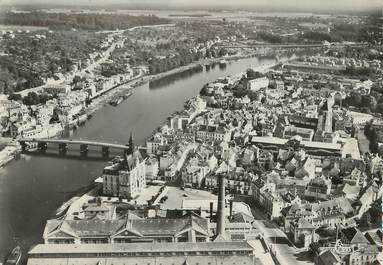 / CPSM FRANCE 91 "Corbeil Essonnes, l'hôtel de ville et la Seine"