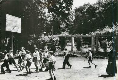 / CPSM FRANCE 91 "Soisy sur Sein, séminaire Notre Dame de l'Ermitage"" / BASKET BALL